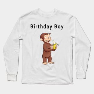 Birthday Boy - Curious George Long Sleeve T-Shirt